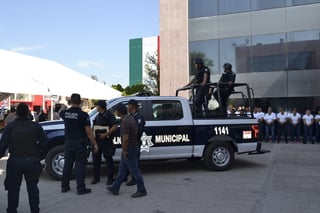 El incidente provocó la movilización de la Policía Municipal. (EL SIGLO DE TORREÓN)