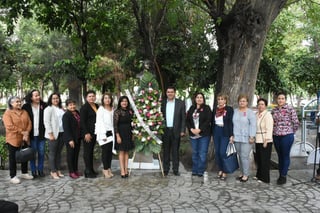 El evento fue encabezado por el alcalde Homero Martínez Cabrera, además de Beatriz Galván Roque, directora del Instituto Municipal de la Mujer y otros funcionarios públicos. (EL SIGLO DE TORREÓN)