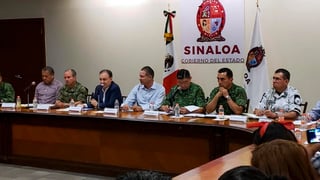 Sobre los acontecimientos, el secretario de Seguridad, Alfonso Durazo, aseguró que 'no hay falta de Estado ni ausencia del gobierno federal en esta situación'. (ESPECIAL)