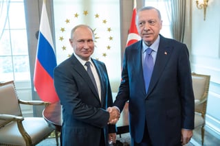 El presidente turco, Recep Tayyip Erdogan, se reunirá el próximo martes con su homólogo ruso, Vladímir Putin, para negociar la presencia futura del Ejército turco en el noreste de Siria. (ARCHIVO)