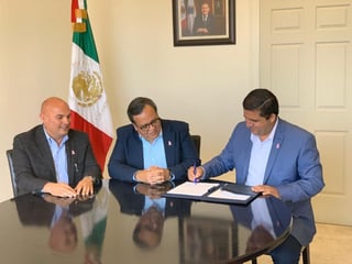 El convenio fue signado entre la Secretaría de Finanzas y Administración y el Municipio de Lerdo. (EL SIGLO DE TORREÓN)