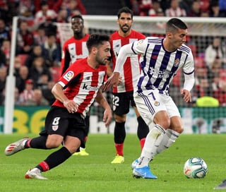 El Valladolid empató en el segundo tiempo aprovechando un error en cadena del Athletic de Bilbao. (EFE)