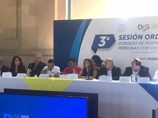 Se integró el Consejo de Inserción Laboral para Personas con Discapacidad en Gómez Palacio. (EL SIGLO DE TORREÓN)