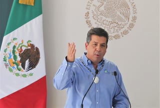 García Cabeza de Vaca, quien llegó a la gubernatura con el Partido Acción Nacional, agregó que el producto de este tráfico es utilizado por el crimen organizado. (ARCHIVO)
