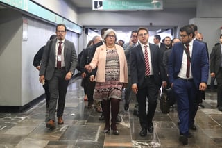 Graciela Márquez Colín, titular de Economía, asistió a la Cámara de Diputados para comparecer ante la comisión correspondiente. (NOTIMEX)