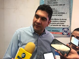 El líder panista señaló que el gobernador del estado, Miguel Ángel Riquelme, no está levantando la voz por los coahuilenses. (ARCHIVO)
