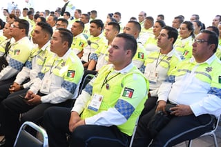 El Ayuntamiento de Torreón dice que no es ilegal la capacitación que se les dio a los agentes de tránsito, ahora Policías Viales. (FERNANDO COMPEÁN)