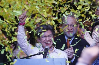 La exsenadora Claudia López ganó la alcaldía de Bogotá, la primera mujer y miembro de la comunidad LGBTI en llegar a ella. (EFE)