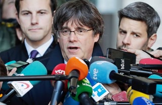 El expresidente catalán Carles Puigdemont, fugado desde 2017 es reclamado por España. (EFE)