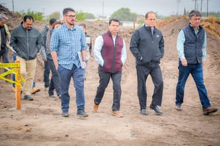 El titular de la SEDATU estuvo acompañado de Reyes Flores Hurtado, representante del Gobierno Federal en Coahuila y de Claudio Mario Bres Garza, presidente municipal de Piedras Negras. (EL SIGLO COAHUILA)