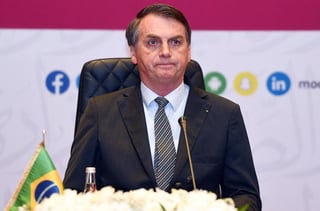 El presidente de Brasil reprobó los comentarios de su hijo. (ARCHIVO)