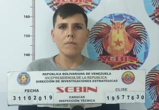 El ministro de Comunicación de Venezuela, Jorge Rodríguez, informó este viernes de la detención de Argenis Vaca, un presunto paramilitar de la banda 'Los Rastrojos'. (ESPECIAL)