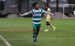 Santos Sub-20 se impuso de visita 2-1 a las Águilas.