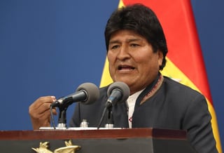 Morales lamentó que tras los comicios continúen las protestas y paros en el país. (ARCHIVO)