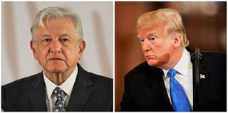 El presidente estadounidense ofreció apoyo a México y López Obrador señaló que se comunicará con él.