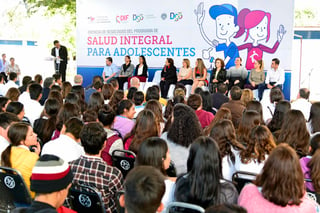 Los resultados del Programa de Salud Integral para Adolescentes fueron presentados ayer en el CBTIS 4. (EL SIGLO DE TORREÒN/EDITH GONZÁLEZ)