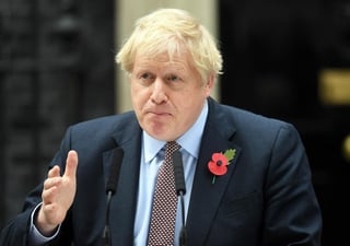 El primer ministro británico, Boris Johnson, inició oficialmente este miércoles su campaña electoral culpando al Parlamento de frustrar la salida de Reino Unido de la Unión Europea. (EFE)
