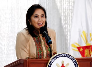 La vicepresidenta filipina Leni Robredo aceptó el nombramiento de copresidenta del comité intergubernamental responsable de la lucha contra las drogas. (ARCHIVO)