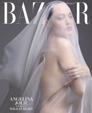 Posa. La actriz estadounidense, Angelina Jolie, realizó una sexy sesión de fotos para la famosa revista Harper's Bazaar. (ESPECIAL)