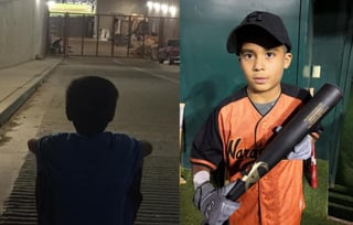 La fotografía del niño a las afueras del estadio se hizo viral en redes sociales (INTERNET) 