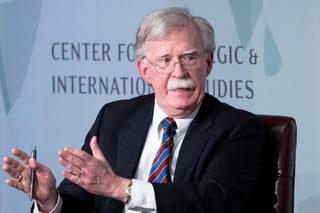 El exasesor de seguridad nacional de la Casa Blanca John Bolton no se presentó el jueves a una entrevista con investigadores de juicio político en el Congreso. (ARCHIVO)