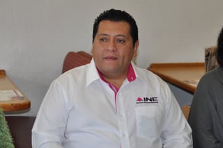 José Luis Vázquez López, vocal ejecutivo del Instituto Nacional Electoral, comentó que los ciudadanos sí tienen interés en las elecciones. (EL SIGLO DE TORREÓN)