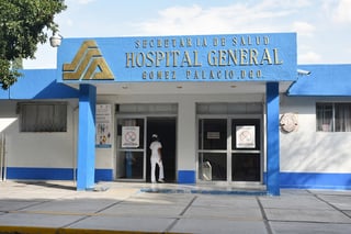 El afectado fue trasladado a las instalaciones del Hospital General de Gómez Palacio. (EL SIGLO DE TORREÓN)