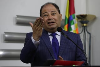 El ministro de Gobierno de Bolivia, Carlos Romero, se encuentra 'a resguardo' en la embajada argentina en La Paz. (ARCHIVO)