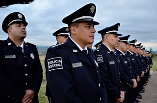 La mayoría de policías de Durango aprueba las evaluaciones de Control de Confianza e Implementación del Nuevo Modelo. (CORTESÍA) 