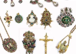 Colección de 30 piezas del siglo XVI. (INTERNET)