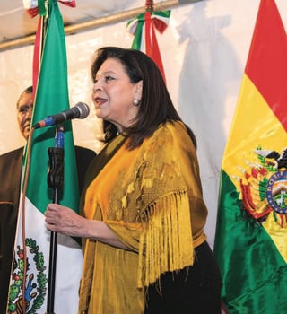 'El Gobierno de México no reconoce el Gobierno de Jeanine Áñez. Estamos en una compleja transición política en Bolivia', dijo Mercado en una entrevista con Radio Fórmula. (ESPECIAL)