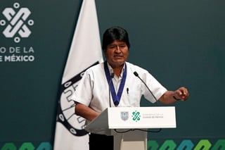 'El golpe de Estado que provoca muertes de mis hermanos bolivianos es una conspiración política y económica que viene desde Estados Unidos', indicó Morales.