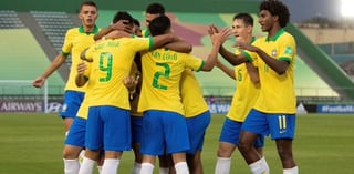 El equipo brasileño se enfrentará el próximo domingo a la Selección Mexicana en la final del Mundial Sub-17. (CORTESÍA)