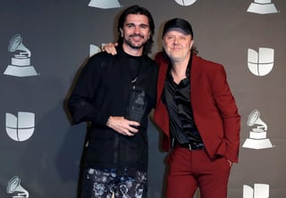 Juanes repitió en numerosas ocasiones su pasión por el rock y su gusto por Metallica, la banda que escuchaba de adolescente y que impulsó su vocación musical. (EFE)