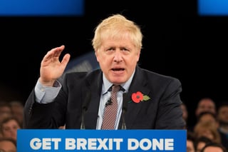 El primer ministro británico, Boris Johnson, ha señalado que el 'Brexit' se consumará. (ARCHIVO) 