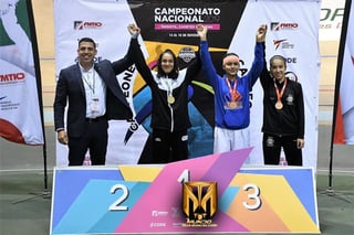 Melissa González Vitela, obtuvo el título en el Campeonato Nacional Infantil, Cadetes y Juvenil de Taekwondo. (CORTESÍA)