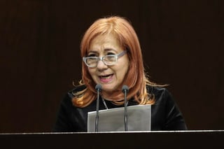 Domínguez Servién comentó que el desconocimiento de esta mujer como defensora del pueblo incluye que no será acatada ninguna recomendación que sea emitida.