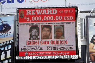 Mientras el narcotraficante Rafael Caro Quintero purgaba una condena de 40 años de prisión, su círculo íntimo de familiares y amigos crearon una red empresarial legalmente constituida de al menos 30 compañías. (ARCHIVO)