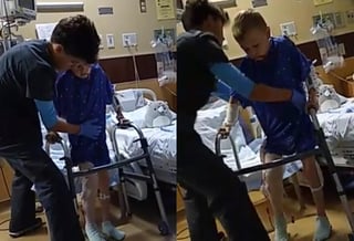 El menor se encuentra recuperándose en un hospital estadounidense (INTERNET) 
