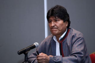 El miércoles, el gobierno de la presidenta interina de Bolivia, Jeanine Áñez, hizo público un video en el que se escucha a Morales incitar a la violencia y a intensificar los bloqueos. (EFE)