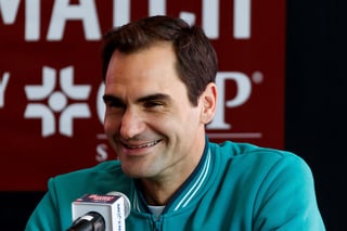 Federer, considerado el mejor tenista de la historia, arribó a México. (EFE)