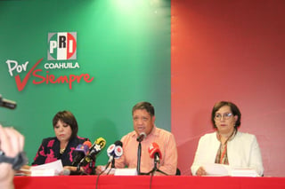 El Presidente del PRI en Coahuila, Adrián Herrera López, indicó que no permitirán se dañe al estado (TWITTER)