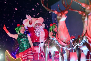 Se anunció los desfiles navideños, encendidos de pinos y pistas de hielo del espectáculo “Coahuila Luz y Magia 2019”. (ARCHIVO)