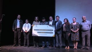 Premian a ganadores de concurso para emprendedores de negocios que realizó el Ayuntamiento de Gómez Palacio. (FABIOLA P. CANEDO/EL SIGLO DE TORREÓN)