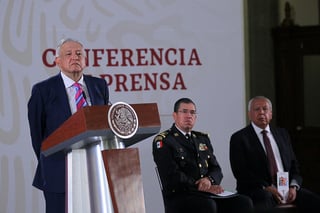 López Obrador indicó que hay asignaturas pendientes en su mandato, como es el problema de la inseguridad. (NOTIMEX)