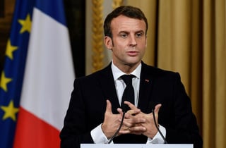 El presidente francés, Emmanuel Macron, demandó hoy la participación de las naciones europeas en cualquier negociación de un nuevo pacto que limite los misiles nucleares de rango medio. (EFE) 