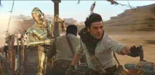 El actor Óscar Isaac dio a conocer la anécdota, fue
mientras rodaban parte de la película en Jordania. (ARCHIVO) 