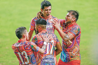 Los Alebrijes de Oaxaca fueron superiores y se impusieron como visitantes 3-1 al Zacatepec, en la ida de la final del Ascenso MX.(CORTESÍA)