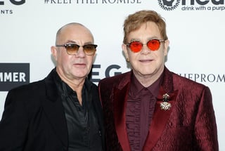 Elton John y Bernie Taupin. (ESPECIAL)