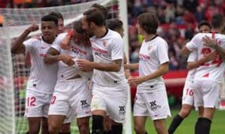 El Sevilla venció en casa 1-0 al Leganés, que con Javier Aguirre sumó su tercer juego sin ganar; 'Chicharito' se quedó en la banca. (CORTESÍA)